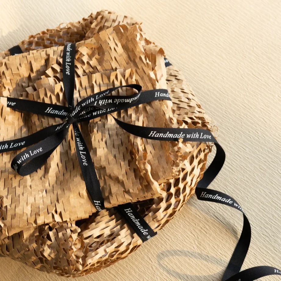 カスタムロゴ綿リボン結婚式のテキストテープストラップ DIY - Florist Supply Ribbon のレビューと価格